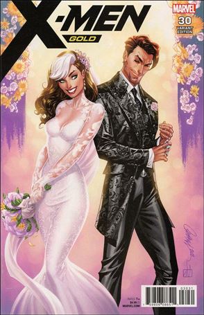 X-Men: Gold issue 30-D Unbagged J. Scott Campbell Classified Cover