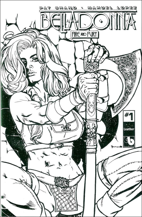 Belladonna: Fire & Fury issue 1-R Christian Zanier Leather Cover