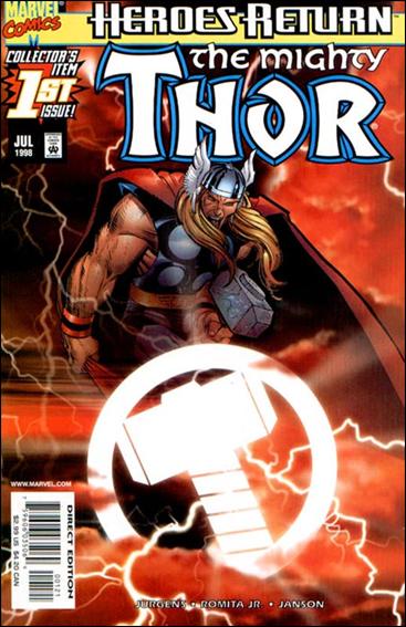 Thor (1998) issue 1-B Sunburst Cover