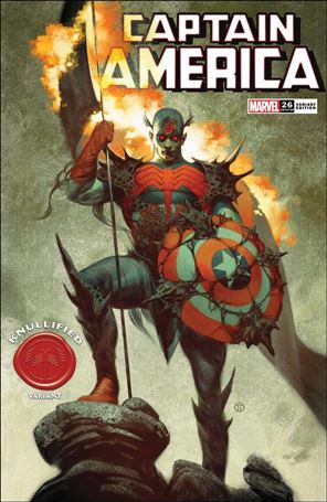 Captain America (2018) issue 26-B Julian Totino Tedesco Knullified Cover