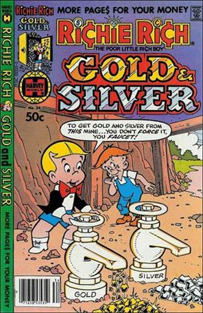 Richie Rich Gold and Silver issue 34