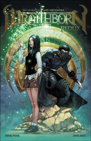Wraithborn Redux issue 4 Melanie and Valin Cover