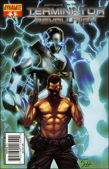 Terminator: Revolution issue 3-B Nigel Raynor 1:4 Cover