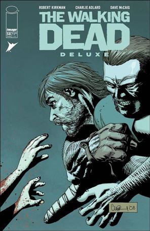 Walking Dead Deluxe issue 58-B Charlie Adlard Cover 
