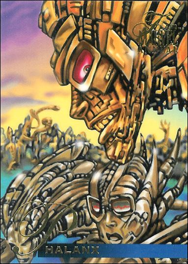Marvel Annual Flair '95 (Base Set) card 22 Phalanx