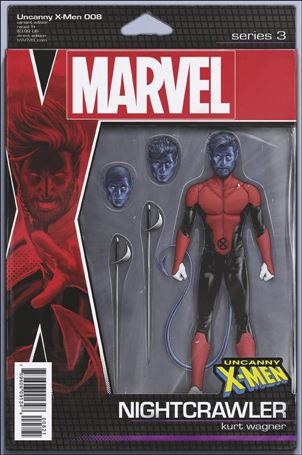 Uncanny X-Men (2019) issue 8-D John Tyler Christopher Marvel Action Figure Cover