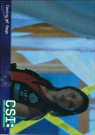 CSI: Crime Scene Investigation - Series Two (Base Set) card 35 Coming of Rage
