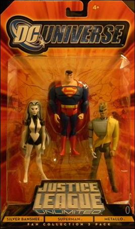 DC Universe: Justice League Unlimited - Fan Collection (3-Packs) Cover Image 1