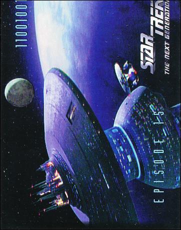 Star Trek: The Next Generation - The Episode Collection Season One (Base Set) card 52 11001001, Episode 15A