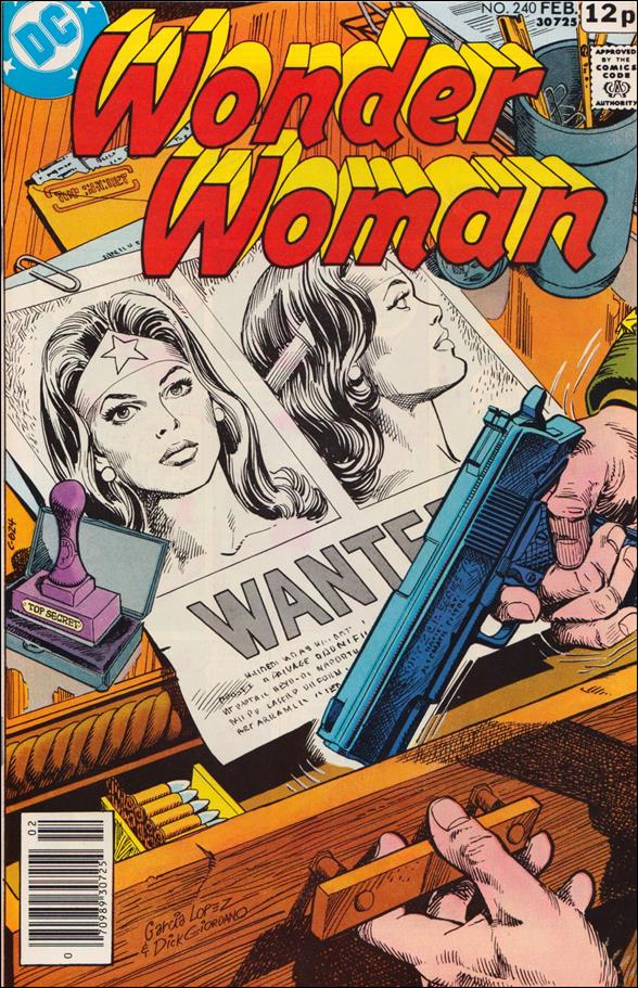 Wonder Woman (1942) issue 240-B UK Price Cover