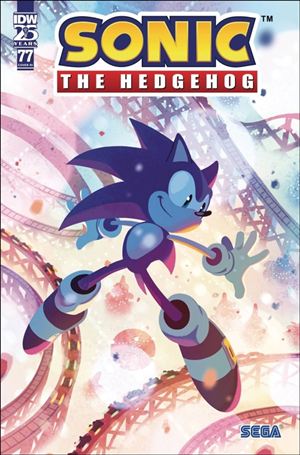 Sonic the Hedgehog (2018) issue 77-C Nathalie Fourdraine 1:10 Cover