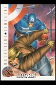 1996 Fleer X-Men Wal-Mart (Base Set) card 80 Logan