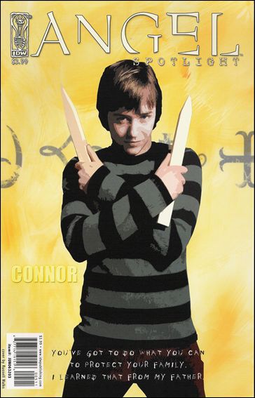 Angel Spotlight: Connor issue 1 Russell Walks Cover