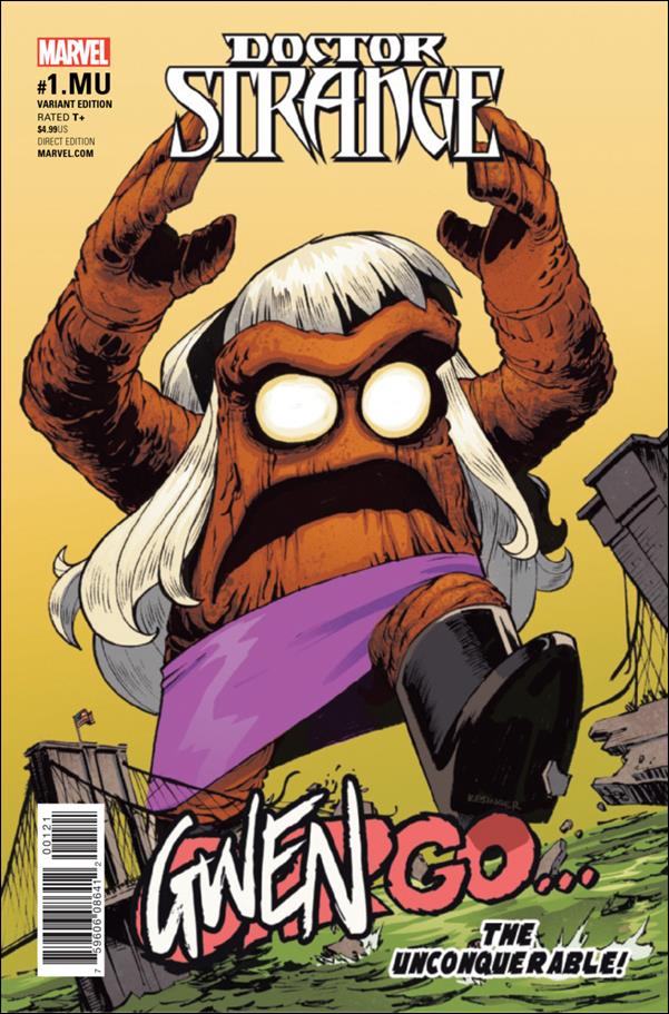 Doctor Strange (2015) issue 1.MU-B Brian Kesinger Gwenster Cover