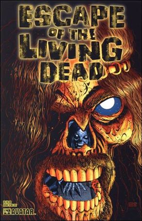 Escape of the Living Dead issue 4-B Die-Cut Cover
