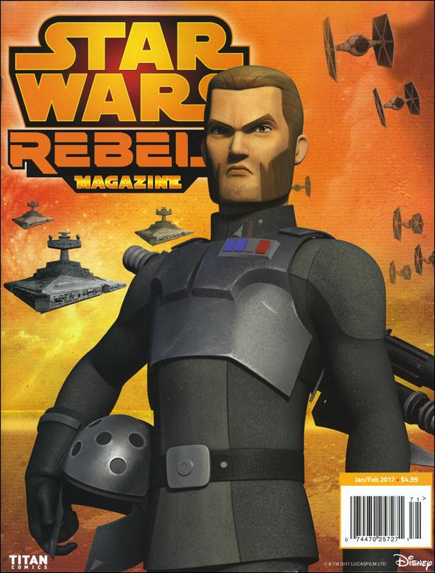 Star Wars Rebels Magazine issue 8-B Previews Cover