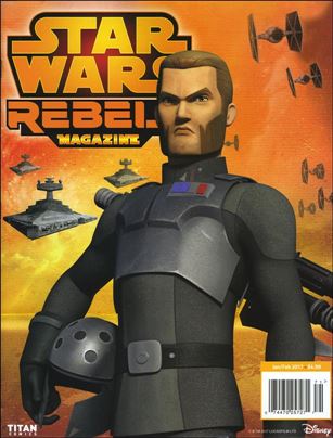 Star Wars Rebels Magazine issue 8-B Previews Cover