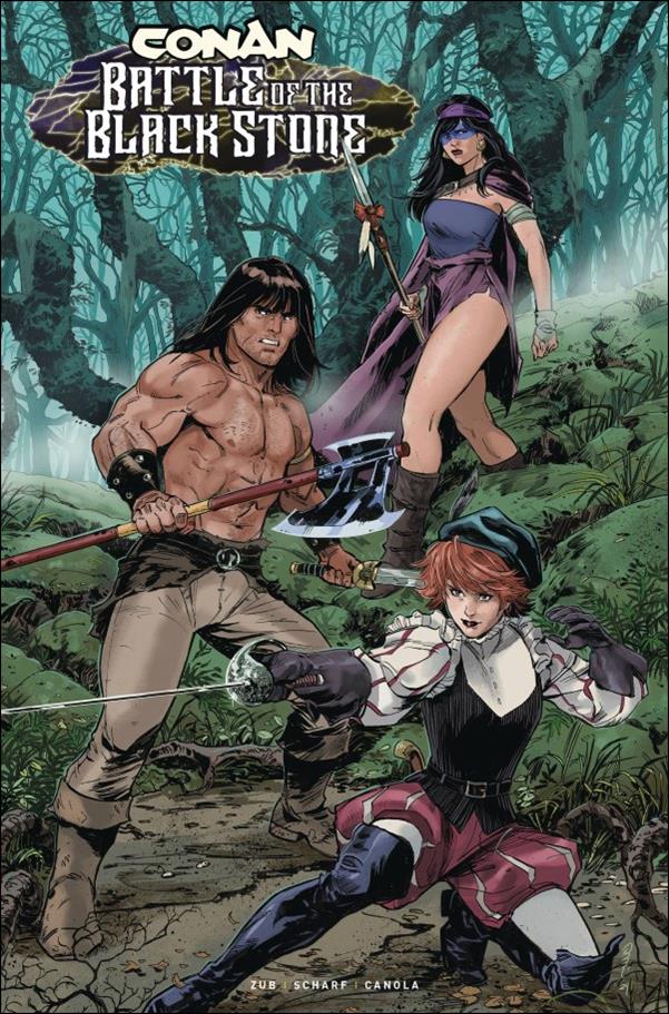 Conan: Battle of the Black Stone issue 3-C Danica Brine Cover