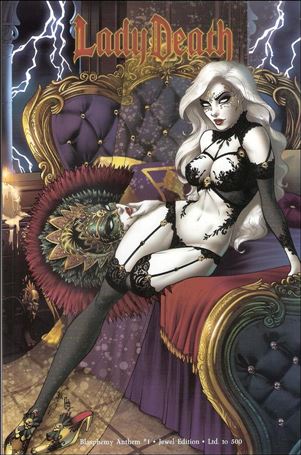 Lady Death: Blasphemy Anthem (2019) issue 1-H Jewel Edition 1/500