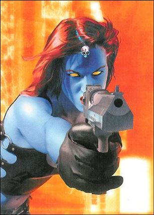 Women of Marvel (Embossed Subset) card T5 Mystique