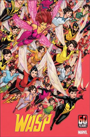 Wasp issue 1-B Russell Dauterman Costumes Cover