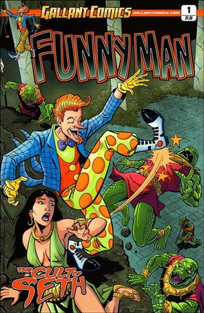 Funnyman: The Cult of Seth issue 1-B Luis Rivera Cover
