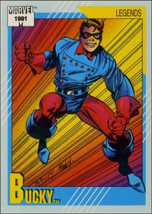 Marvel Universe: Series 2 (Base Set) card 140 Bucky