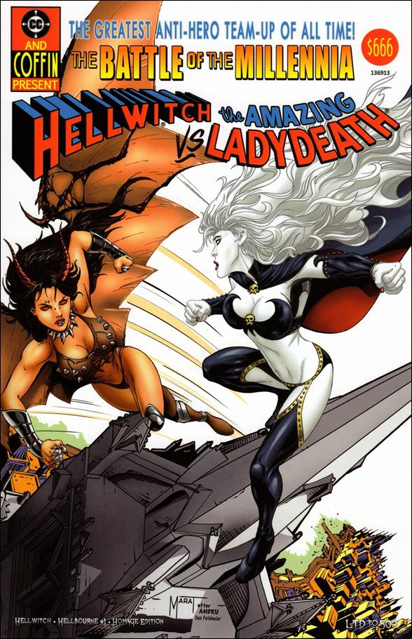 Hellwitch: Hellbourne issue 1-G Marat Mychaels Homage Edition 1/500
