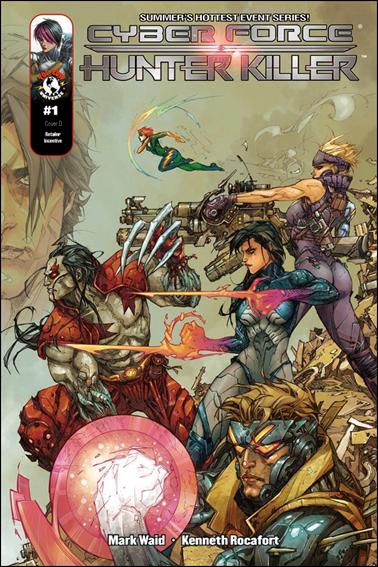 Cyberforce/Hunter-Killer issue 1-E Retailer Incentive Wraparound Cover