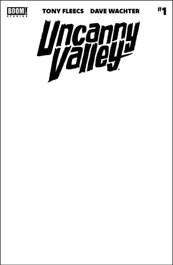 Uncanny Valley (2024) issue 1-G Blank Sketch Cover