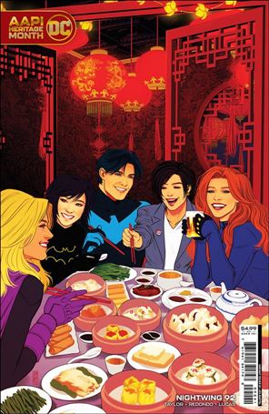 Nightwing (2016) issue 92-C Jen Bartel AAPI Heritage Cardstock Cover