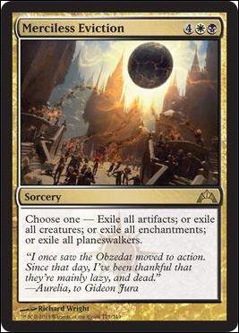 Magic the Gathering: Gatecrash (Base Set) card 177 Merciless Eviction