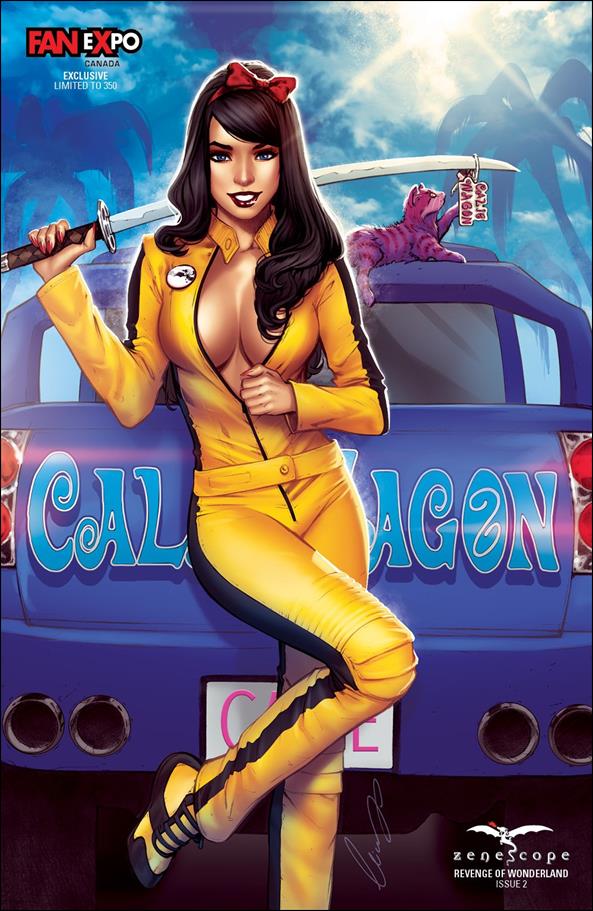 Revenge of Wonderland issue 2-H Elias Chatzoudis Fan Expo Canada Cover 1/350