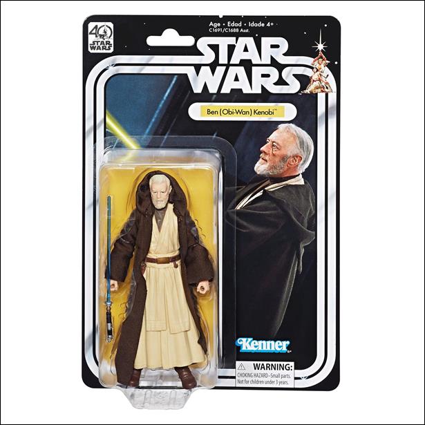 Star Wars: The Black Series: 40th Anniversary (6" Action Figures) figure 4 Ben (Obi-Wan) Kenobi