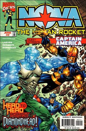 Nova (1999) issue 2 Erik Larsen Cover