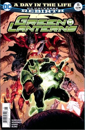 Green Lanterns issue 15-C Tyler Kirkham Newsstand/Price Variant