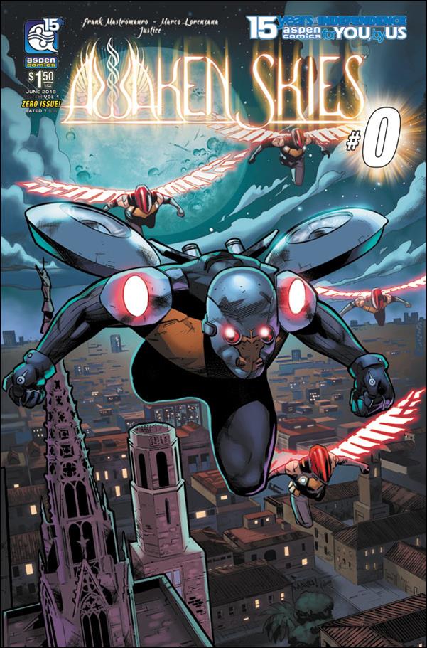 Awaken Skies issue 0-B Mauricio Campetella Cover