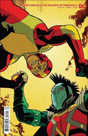 Mister Miracle: The Source of Freedom issue 6-B Valentine De Landro Cardstock Cover