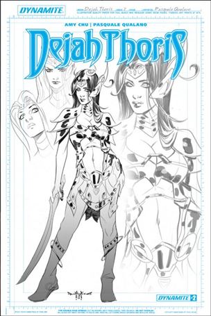 Dejah Thoris (2018) issue 2-F 1:5 Pasquale Qualano Artboard Variant