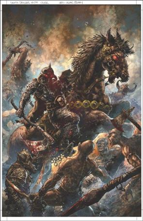 Frank Frazetta's Death Dealer (2022) issue 7-E Alan Quah 1:15 Umbra Cover
