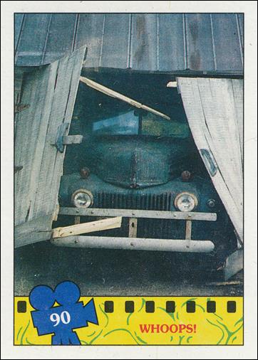 Teenage Mutant Ninja Turtles Movie (Base Set) card 90 Whoops!