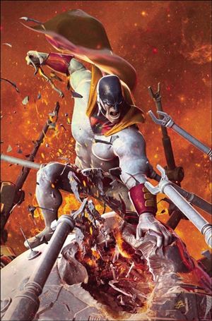 Space Ghost (2025) issue 1-Q Björn Barends Virgin 1:15 Cover