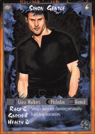Rage Limited (Base Set) card 243 Simon Gentle 