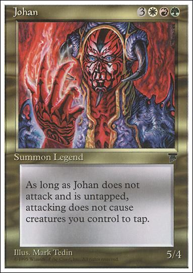 Magic the Gathering: Chronicles (Base Set) card 77 Johan