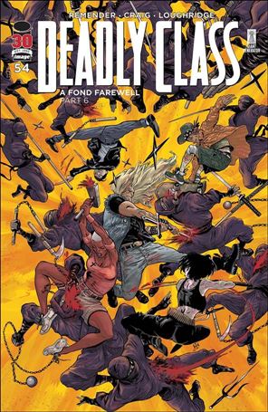 Deadly Class issue 54-B Max Fiumara Cover
