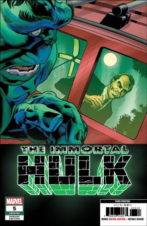 Immortal Hulk issue 5-D Joe Bennett Cover (3rd Printing)