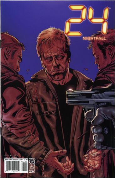24: Nightfall issue 4-B Jean Diaz cover