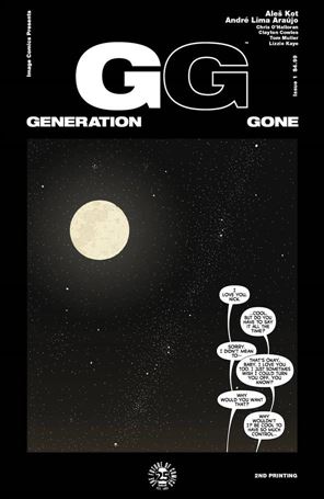 Generation Gone issue 1-C Andre Araujo Black Cover (2nd Printing)