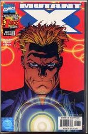 Mutant X issue 1-C Wizard Authentic (Signed by Tom Raney) w/ COA