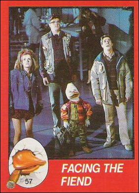 Howard the Duck (Movie) (Base Set) card 57 Facing the Fiend